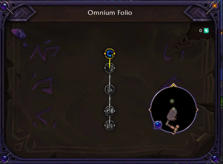 Omnium Folio Runes midnight